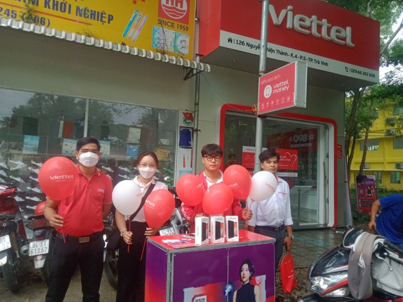 Cửa Hàng Viettel Trường Đại Học Trà Vinh - lắp wifi sinh viên 0397.555.556
