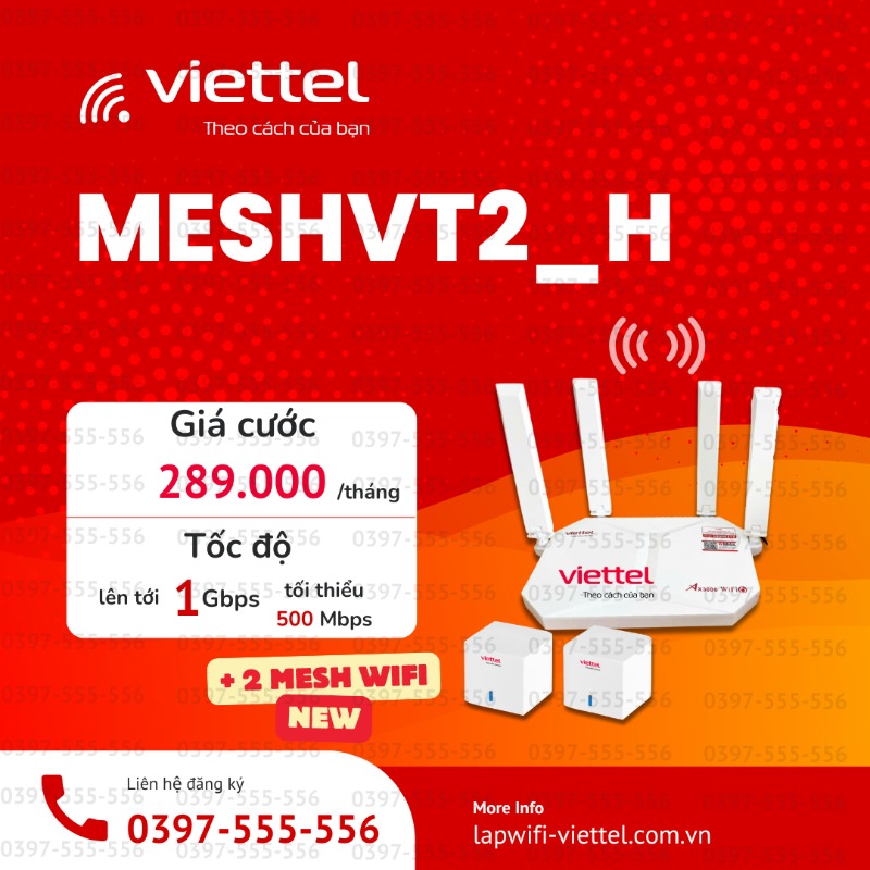 GÓI CƯỚC MESHVT2H 289.000đ
